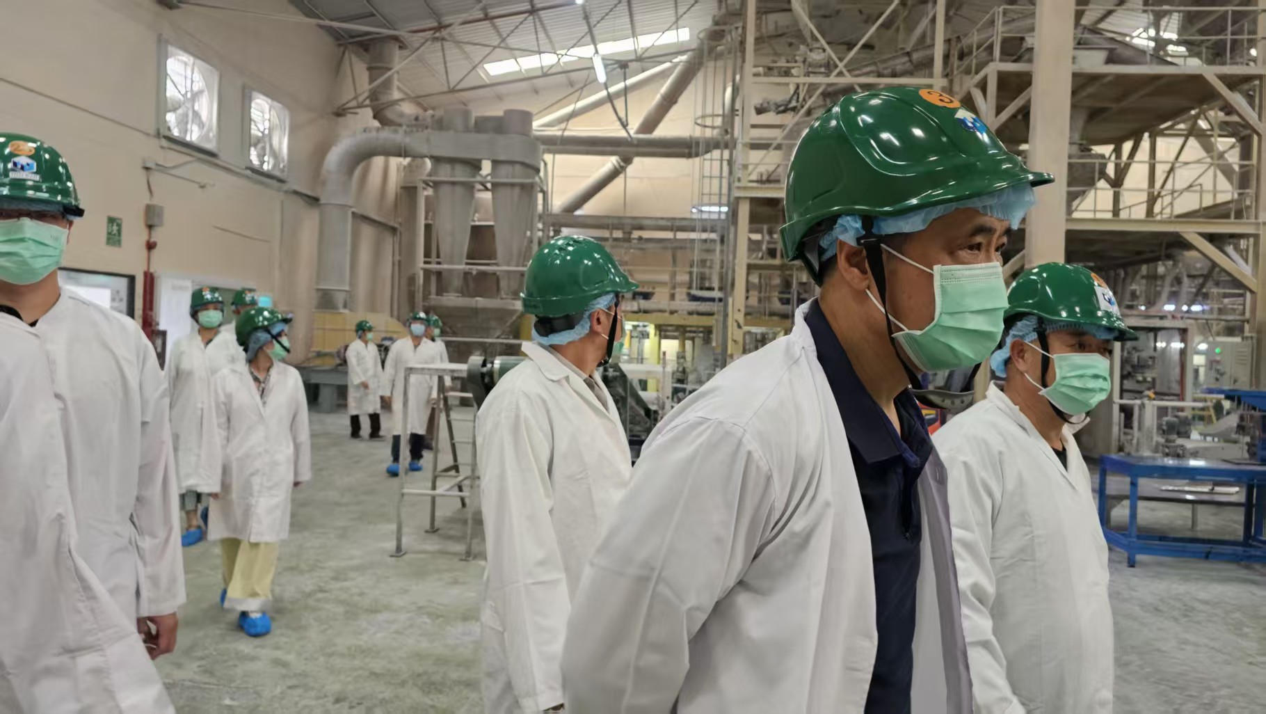 淀粉世界网木薯产业考察团拜访泰国淀粉工厂